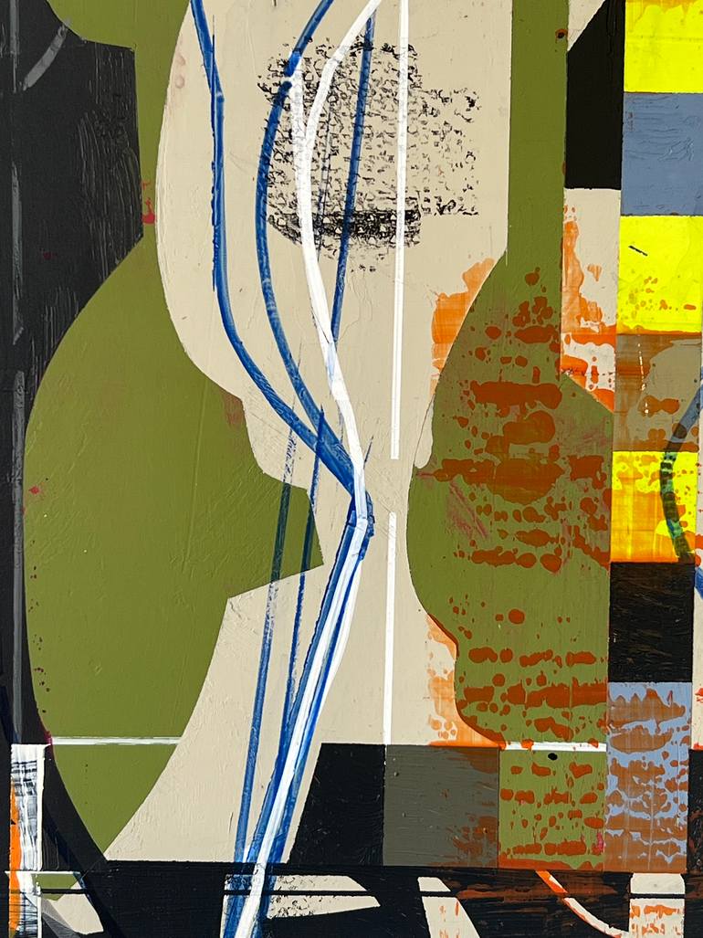 Original Surrealism Architecture Painting by Jim Harris