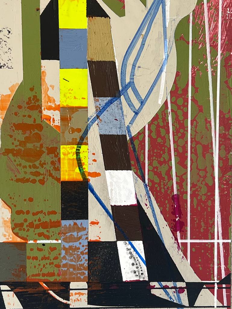 Original Surrealism Architecture Painting by Jim Harris