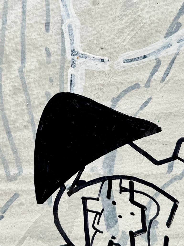 Original Dada Architecture Drawing by Jim Harris