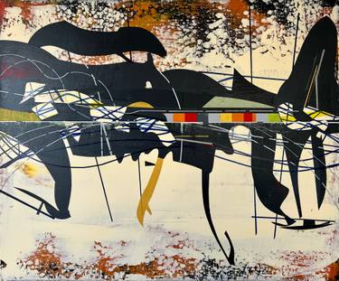 Original Conceptual Outer Space Paintings by Jim Harris