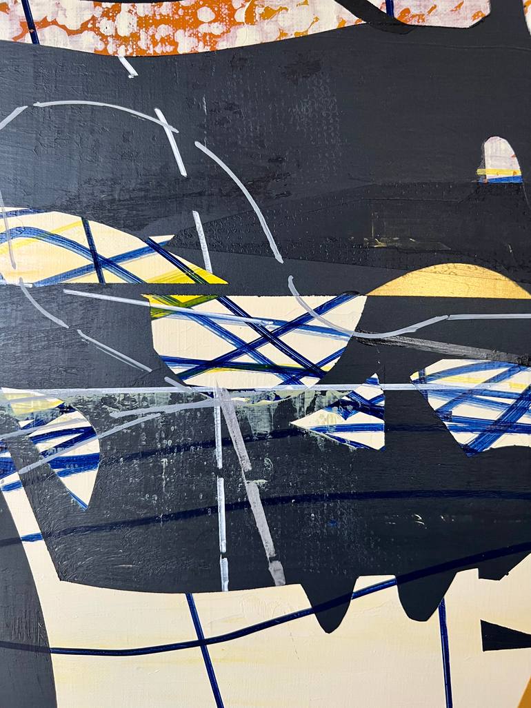 Original Conceptual Outer Space Painting by Jim Harris