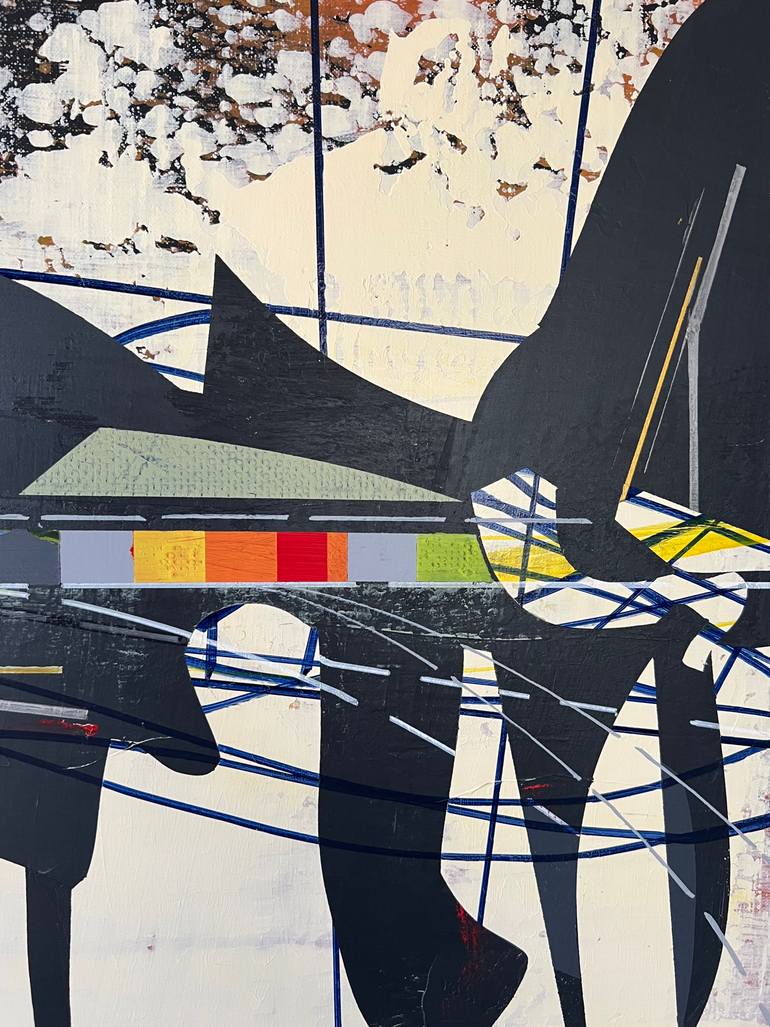 Original Conceptual Outer Space Painting by Jim Harris