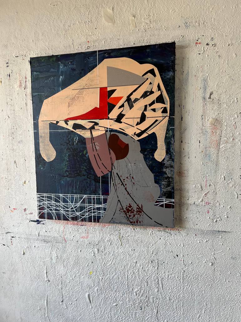 Original Conceptual Architecture Painting by Jim Harris
