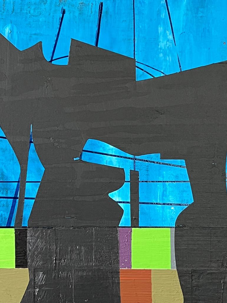 Original Conceptual Architecture Painting by Jim Harris