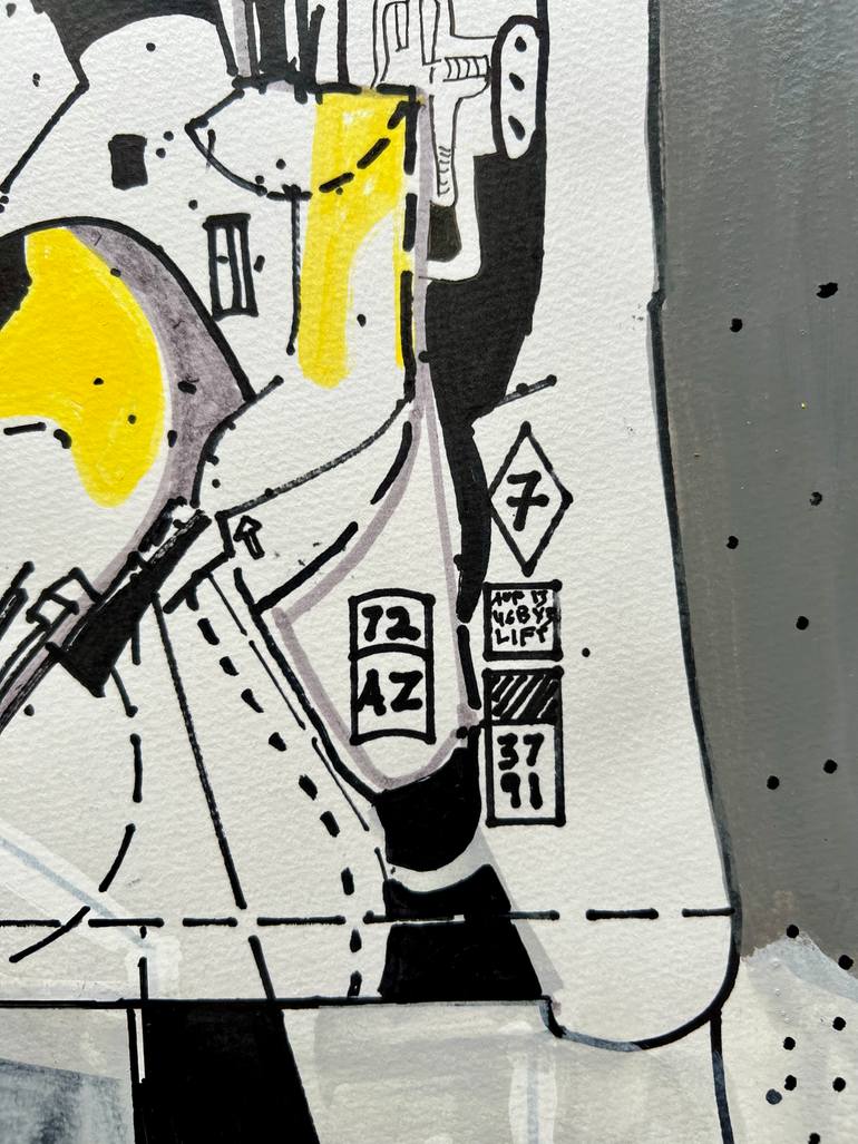 Original Conceptual Architecture Drawing by Jim Harris