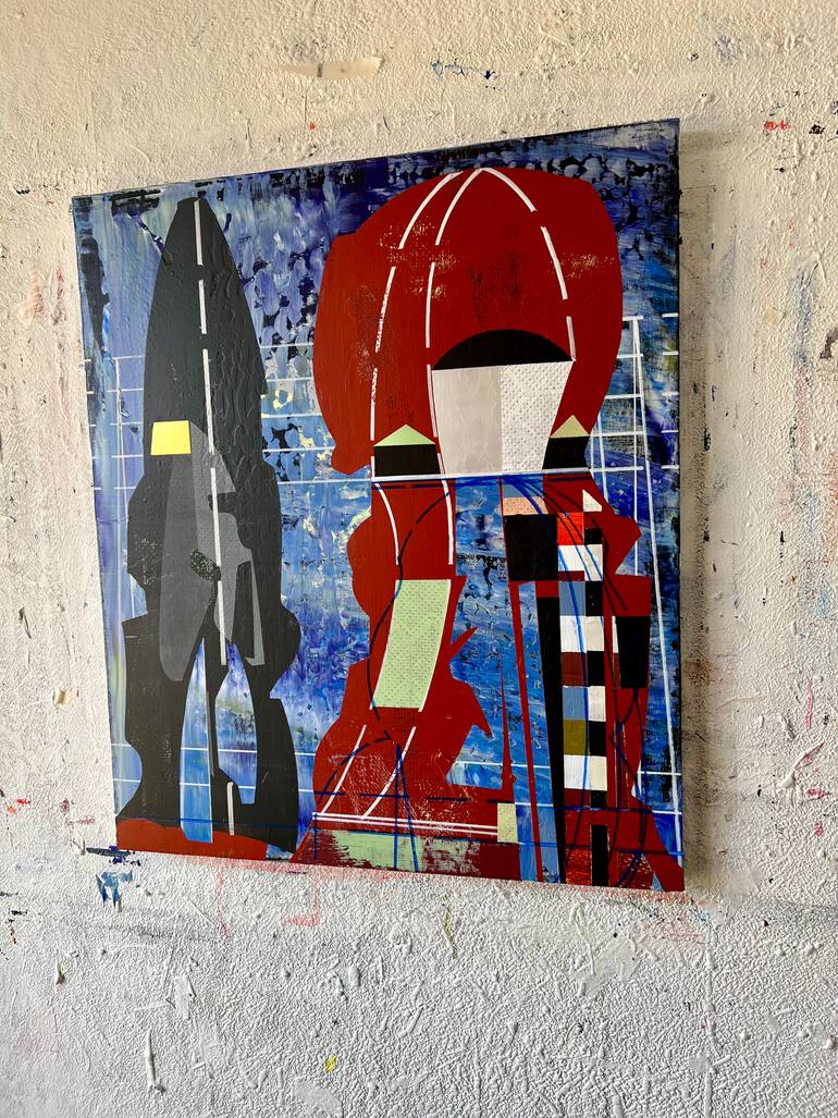 Original Conceptual Architecture Painting by Jim Harris