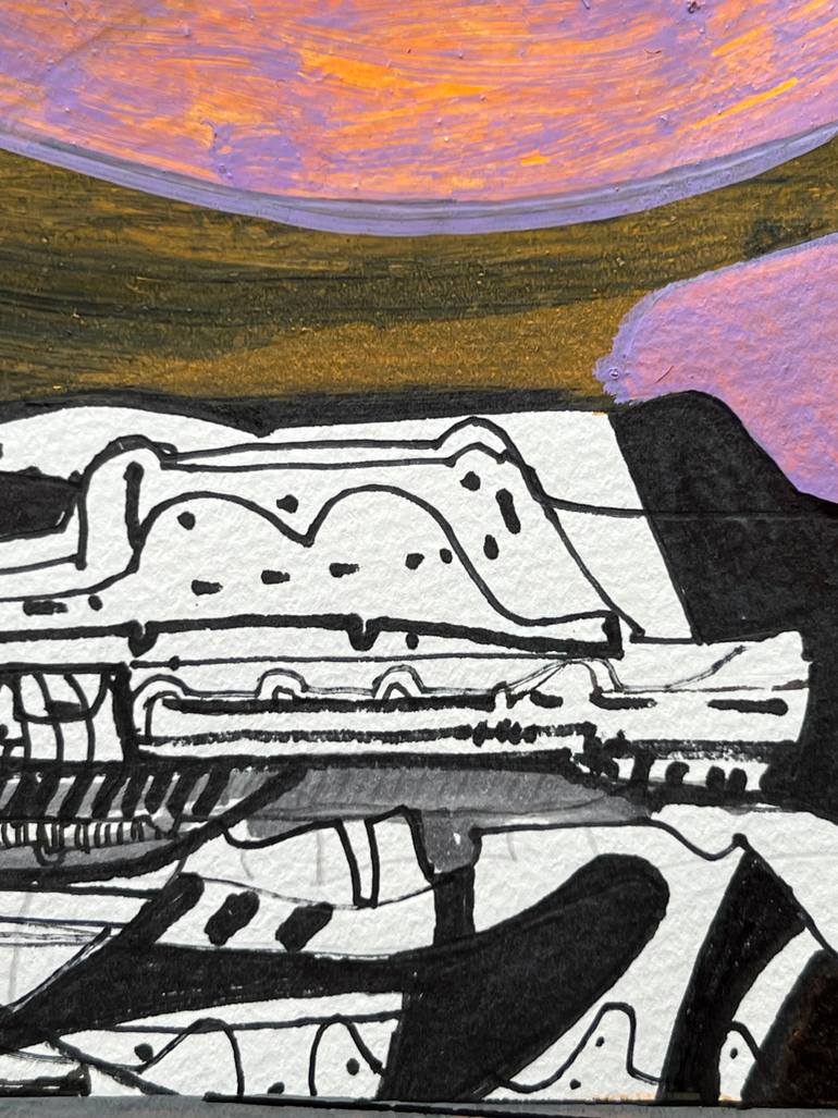 Original Conceptual Architecture Drawing by Jim Harris