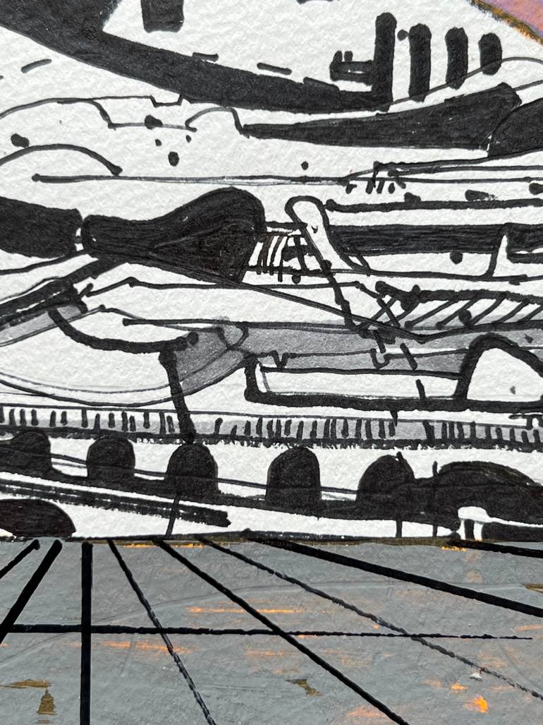 Original Conceptual Architecture Drawing by Jim Harris