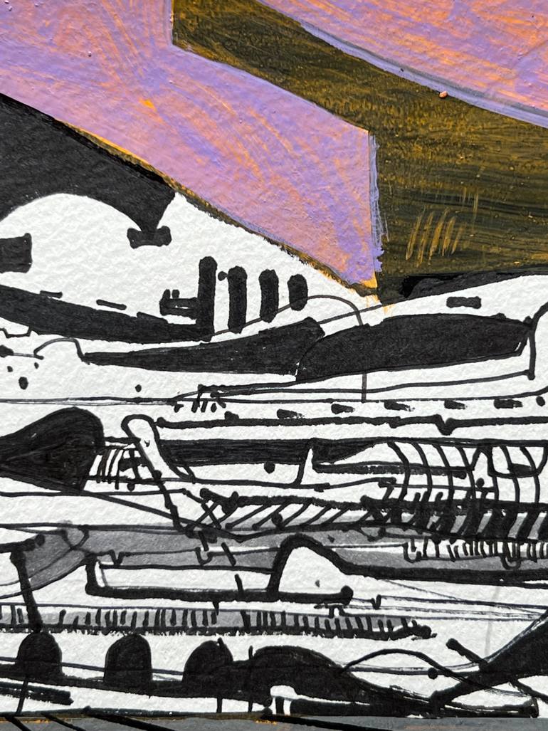 Original Conceptual Architecture Drawing by Jim Harris