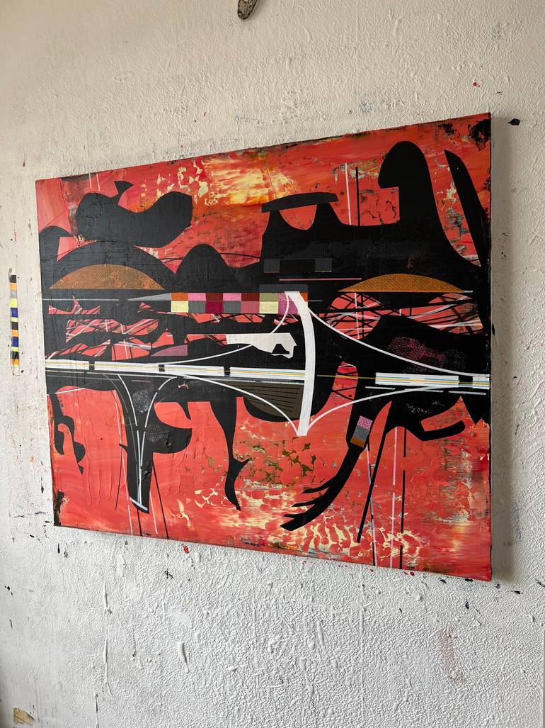 Original Surrealism Science/Technology Painting by Jim Harris