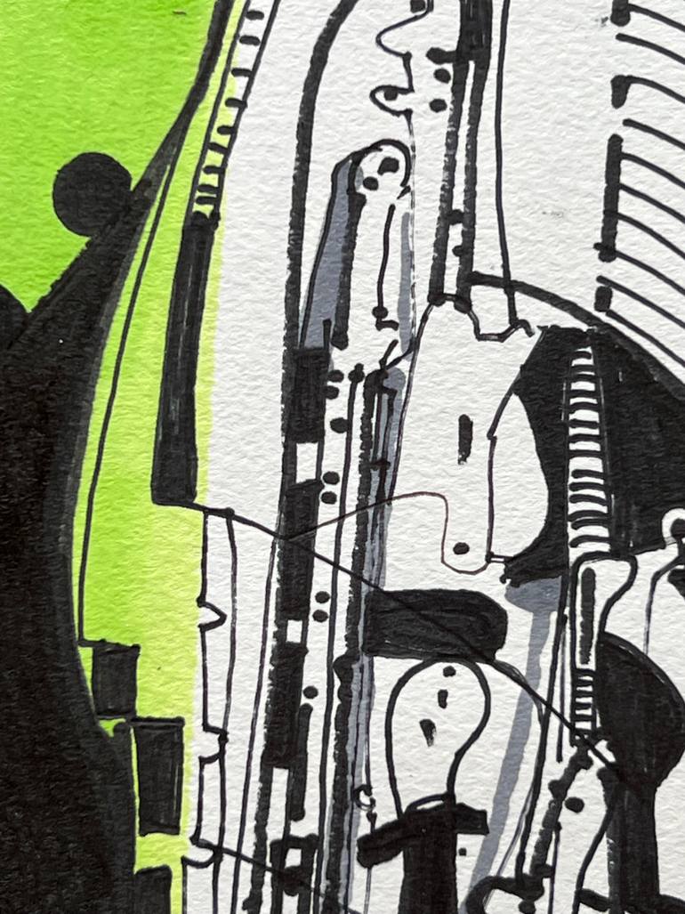 Original Conceptual Architecture Drawing by Jim Harris