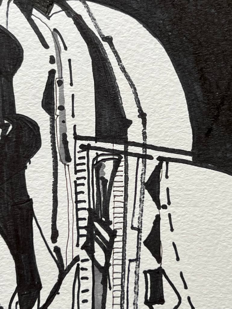 Original Conceptual Architecture Drawing by Jim Harris