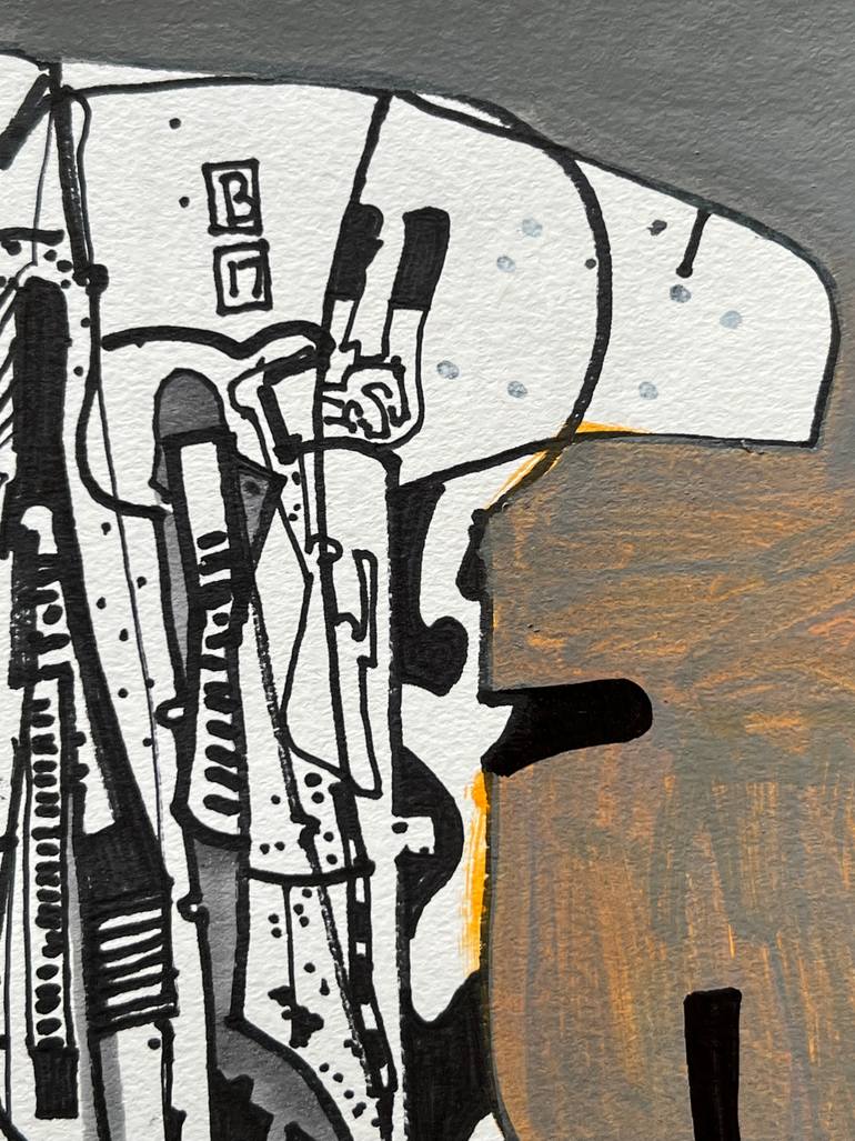 Original Conceptual Architecture Drawing by Jim Harris