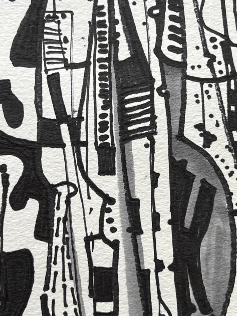 Original Conceptual Architecture Drawing by Jim Harris