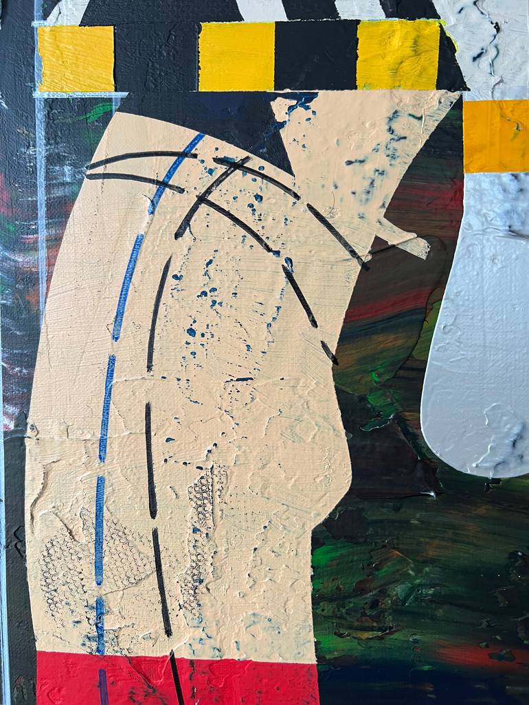 Original Surrealism Architecture Painting by Jim Harris