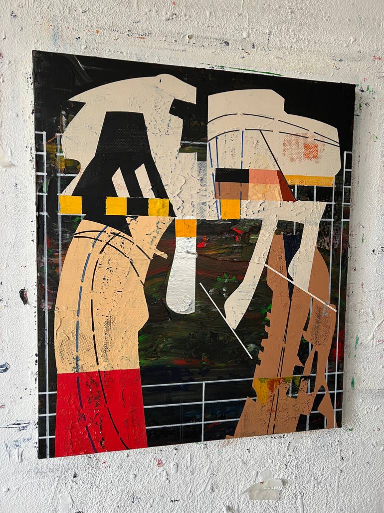Original Surrealism Architecture Painting by Jim Harris