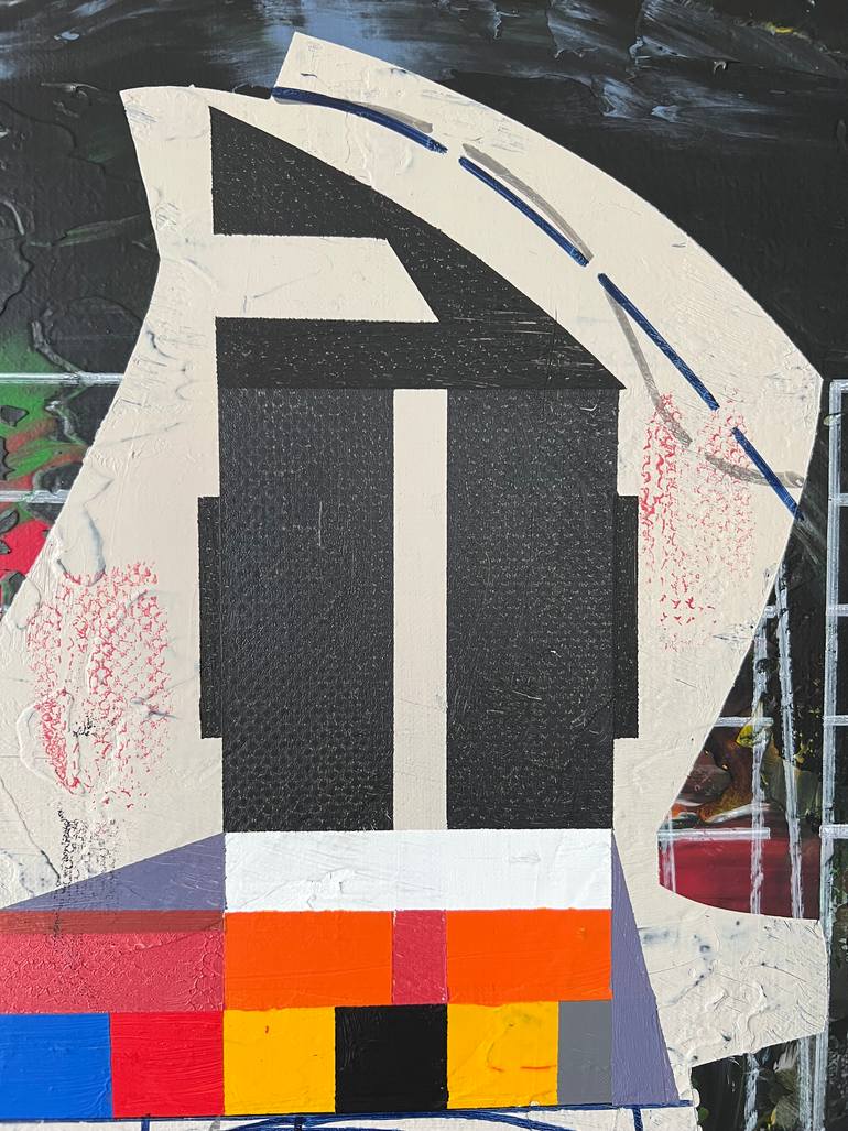 Original Conceptual Architecture Painting by Jim Harris