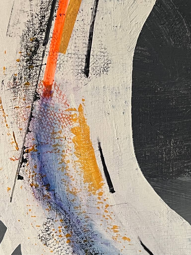 Original Futurism Architecture Painting by Jim Harris