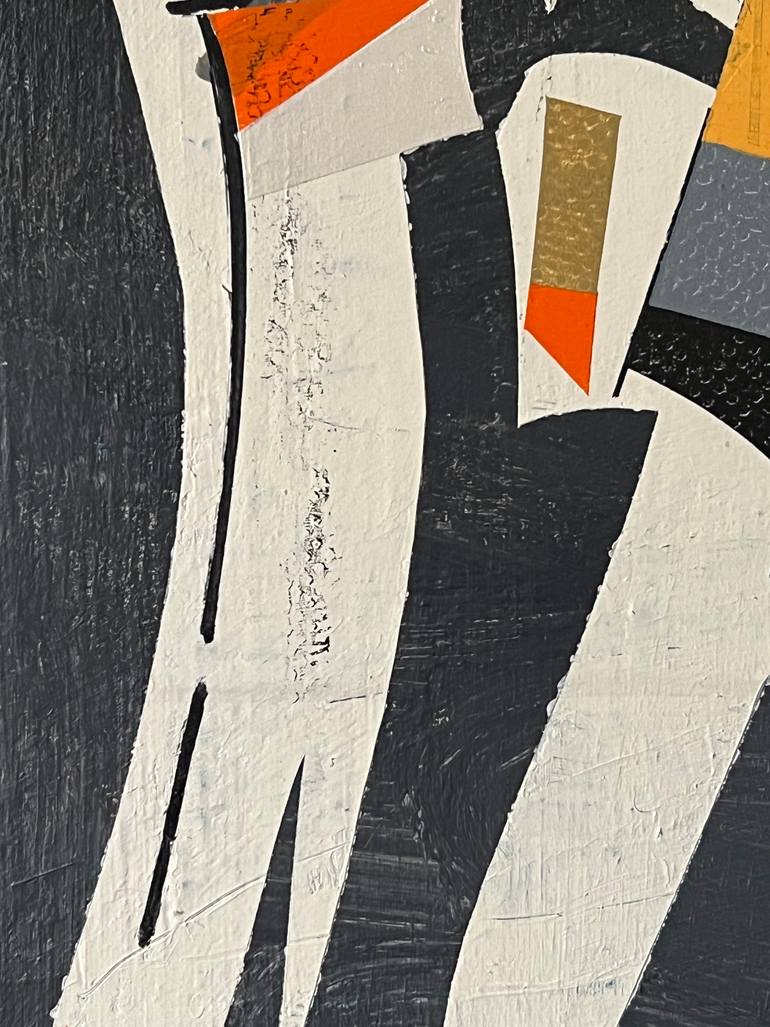 Original Futurism Architecture Painting by Jim Harris