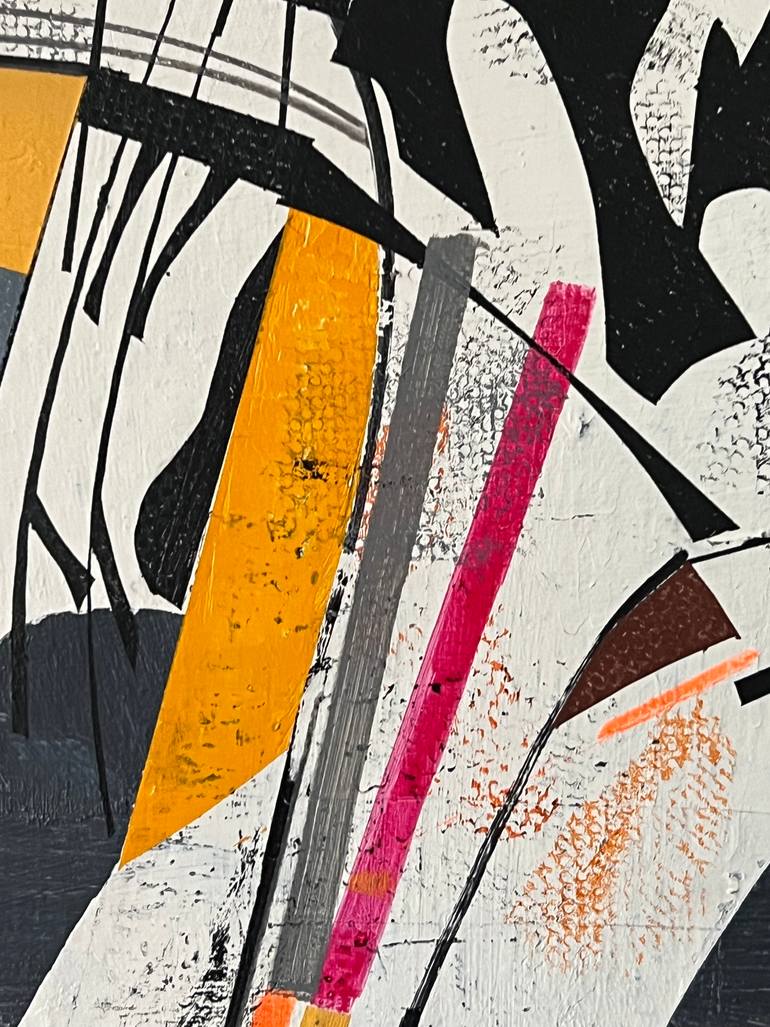 Original Futurism Architecture Painting by Jim Harris