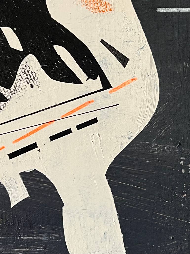 Original Futurism Architecture Painting by Jim Harris