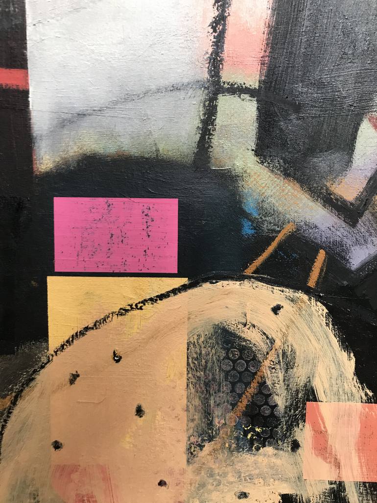 Original Abstract Expressionism Abstract Painting by Jim Harris