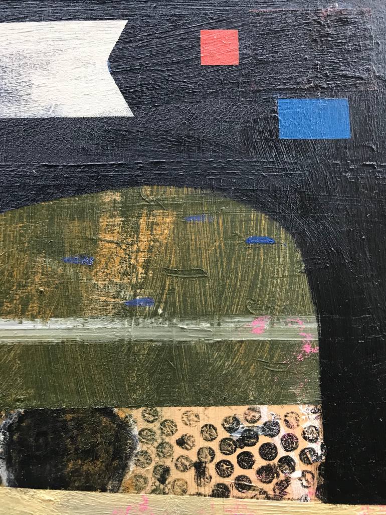 Original Abstract Expressionism Abstract Painting by Jim Harris