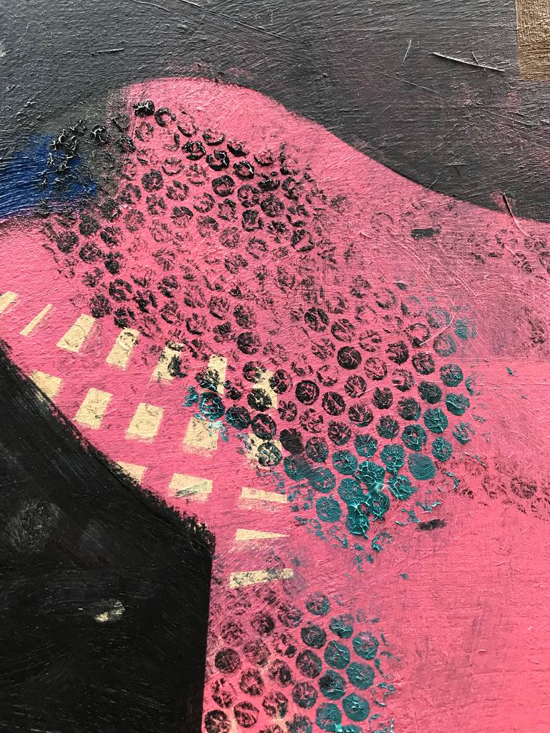 Original Abstract Expressionism Abstract Painting by Jim Harris