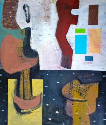 Original Abstract Expressionism Abstract Paintings by Jim Harris