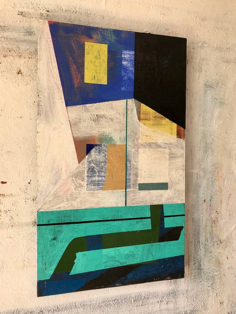 Original Abstract Expressionism Abstract Painting by Jim Harris