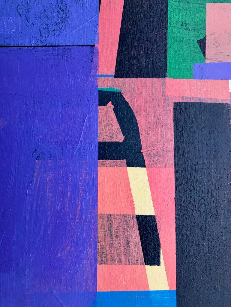 Original Abstract Expressionism Abstract Painting by Jim Harris