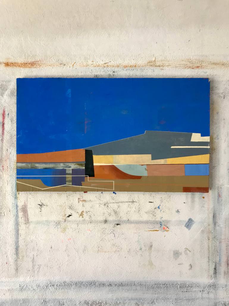 Original Abstract Expressionism Abstract Painting by Jim Harris