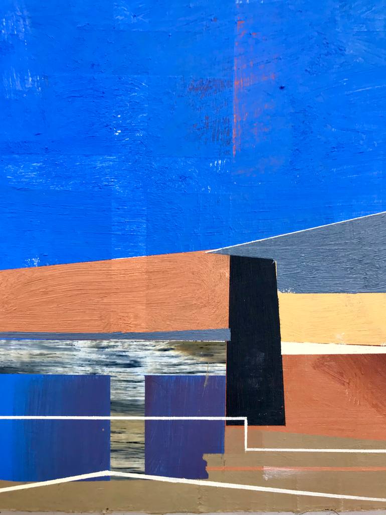Original Abstract Expressionism Abstract Painting by Jim Harris