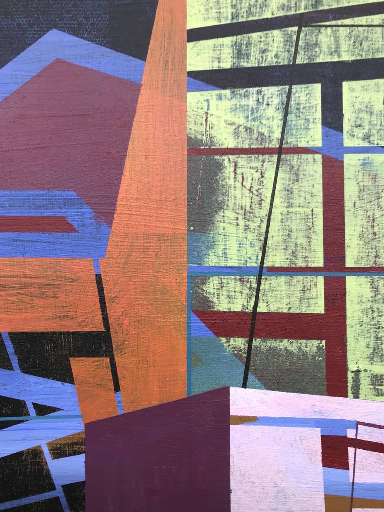 Original Abstract Painting by Jim Harris