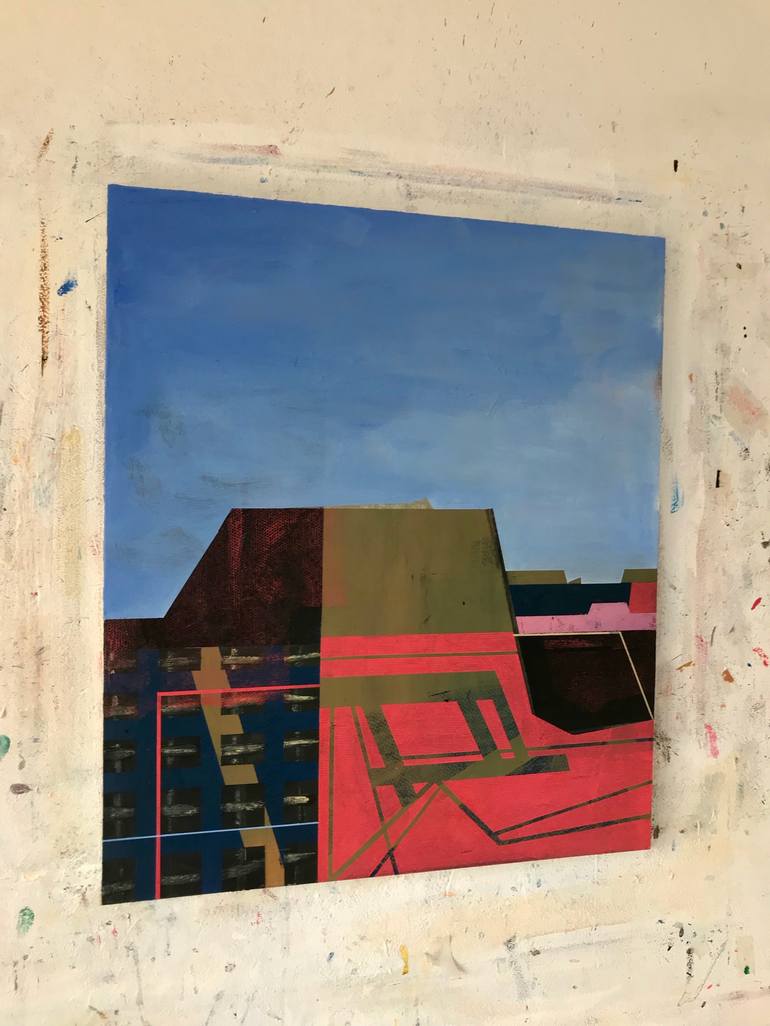 Original Abstract Painting by Jim Harris