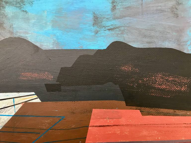 Original Abstract Expressionism Abstract Painting by Jim Harris