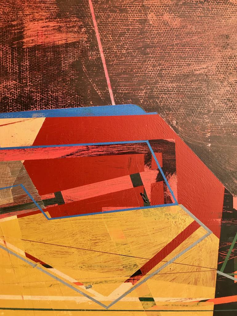 Original Abstract Painting by Jim Harris