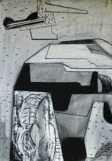 Original Abstract Expressionism Abstract Drawings by Jim Harris