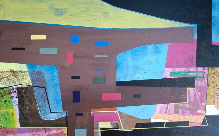 The Big Score. Painting by Jim Harris | Saatchi Art