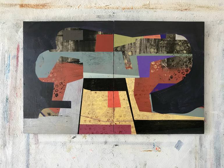 Original Abstract Painting by Jim Harris