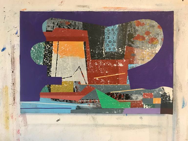 Original Abstract Painting by Jim Harris