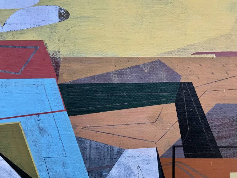 Original Abstract Expressionism Abstract Painting by Jim Harris