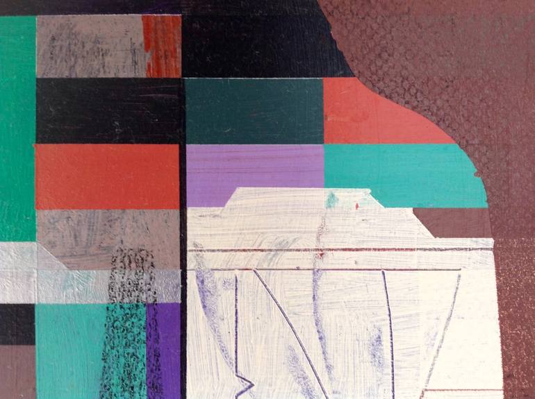 Original Abstract Expressionism Abstract Painting by Jim Harris