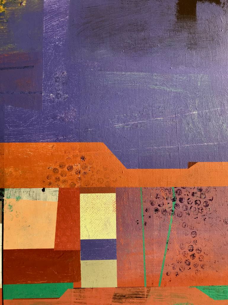 Original Abstract Expressionism Abstract Painting by Jim Harris