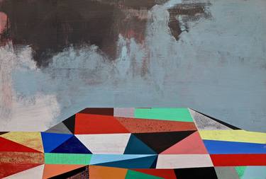 Original Abstract Landscape Paintings by Jim Harris