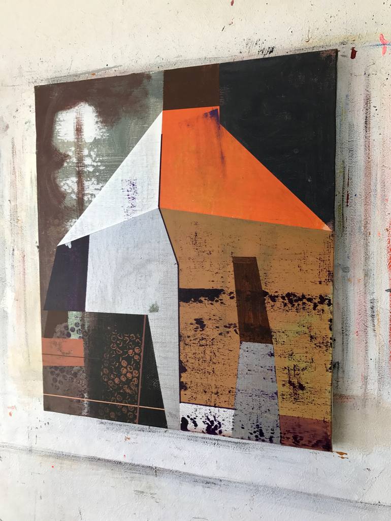 Original Abstract Expressionism Abstract Painting by Jim Harris