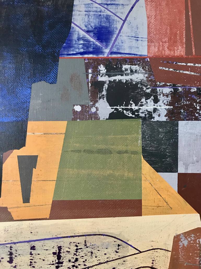 Original Abstract Expressionism Abstract Painting by Jim Harris