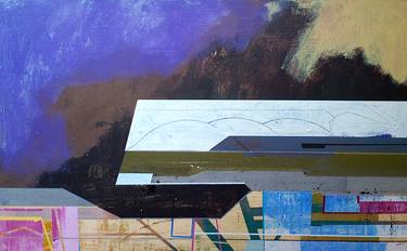 Original Abstract Landscape Paintings by Jim Harris