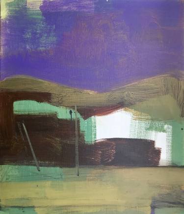 Original Abstract Landscape Paintings by Jim Harris