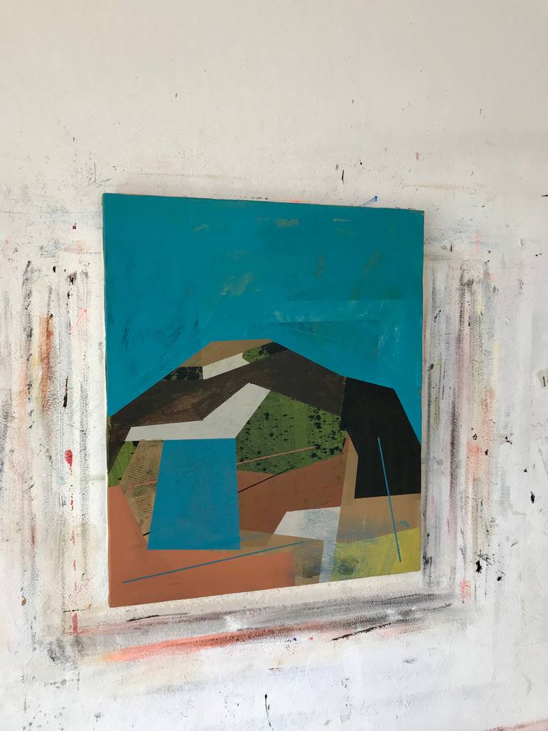 Original Abstract Expressionism Abstract Painting by Jim Harris